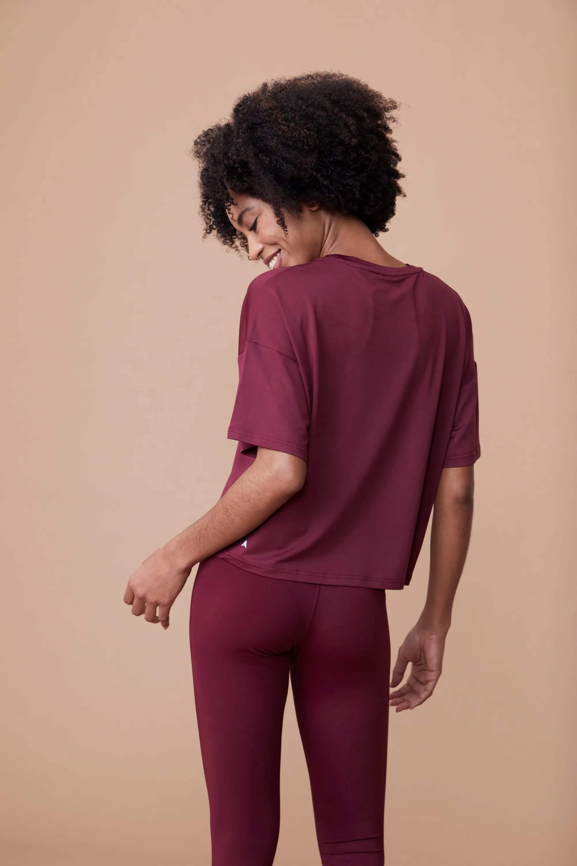 Shadow top corto para mujer