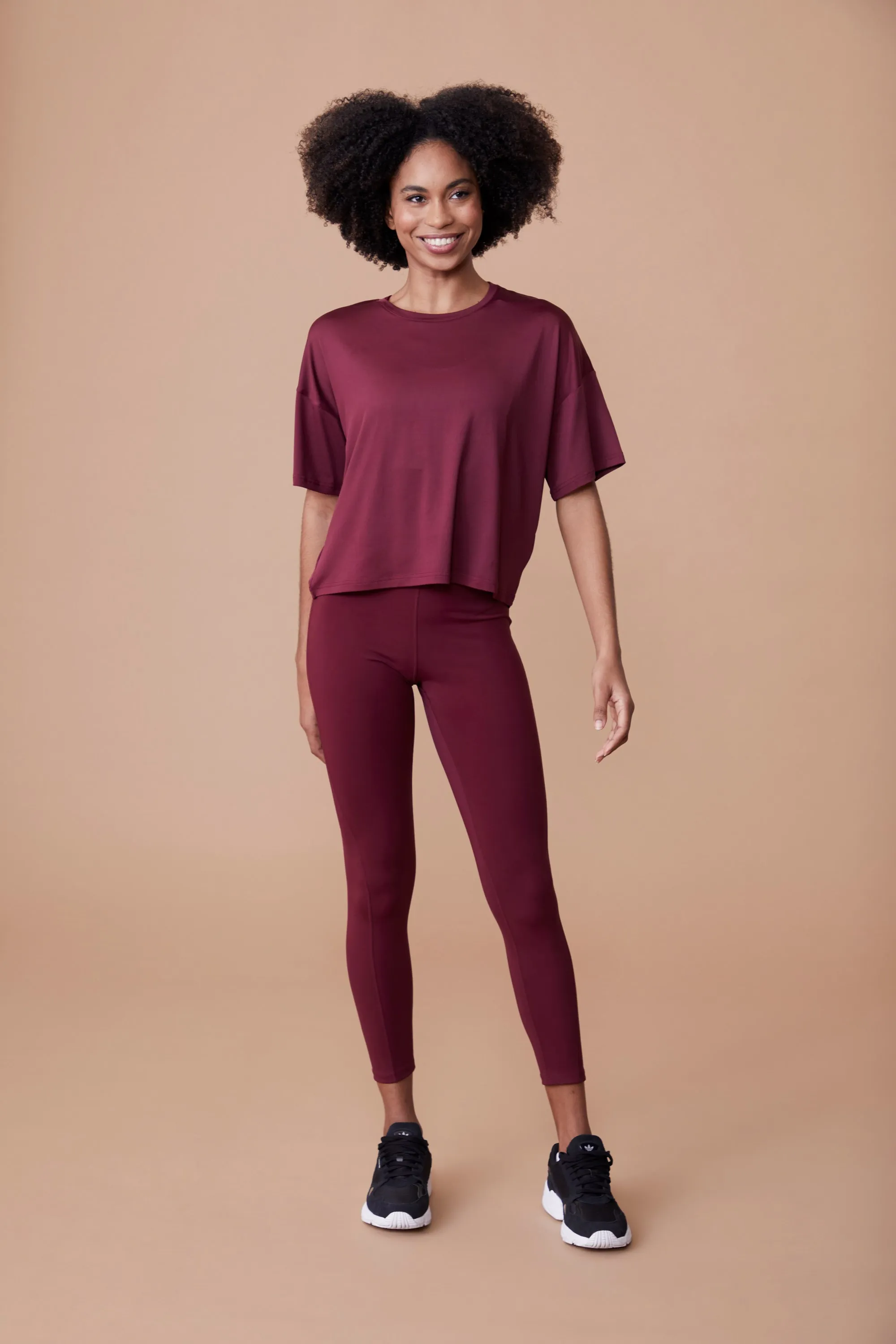 Shadow top corto para mujer