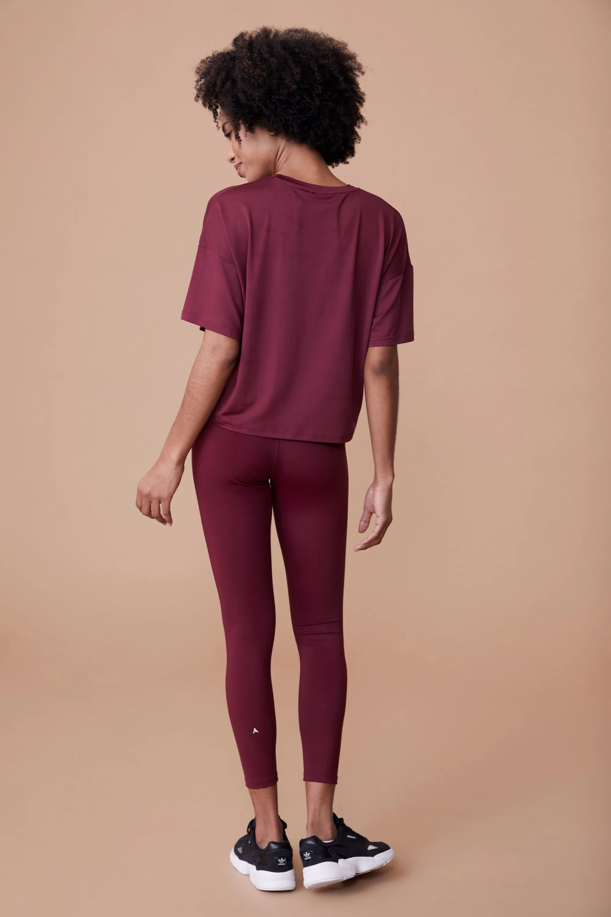 Shadow top corto para mujer