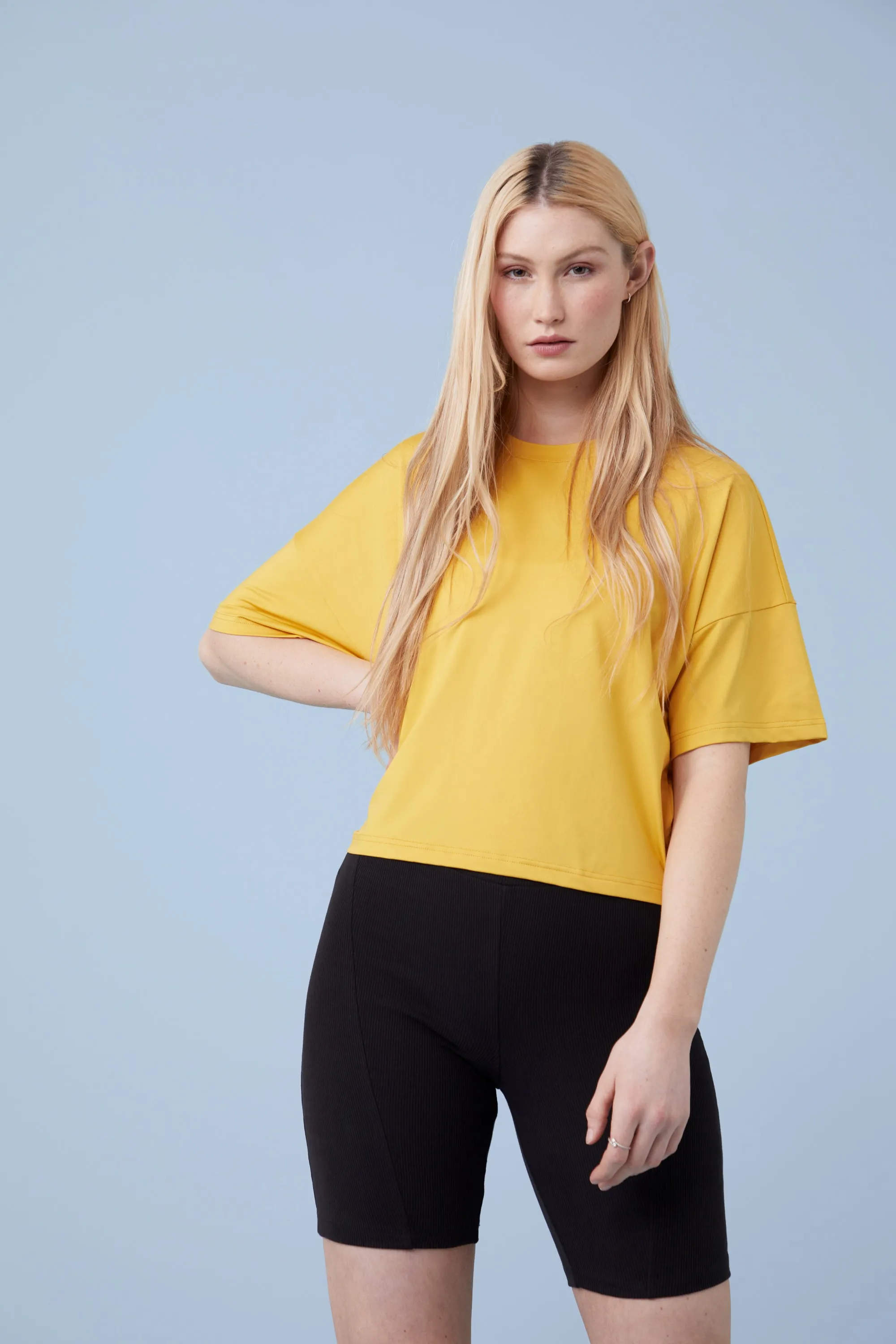 Shadow top corto para mujer