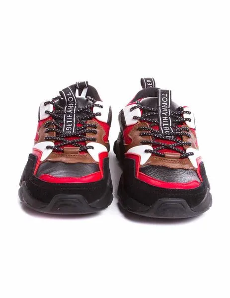 sneaker tommy jeans chunky multicolor