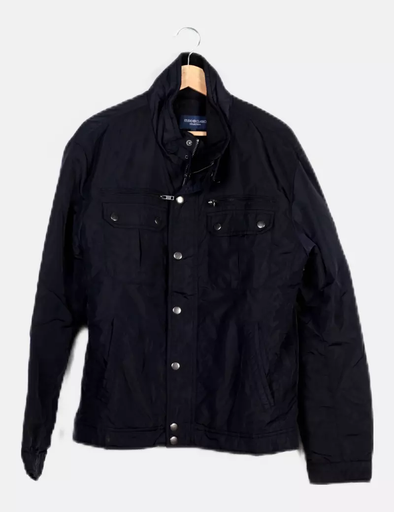 Studio Classics Chaqueta azul impermeable