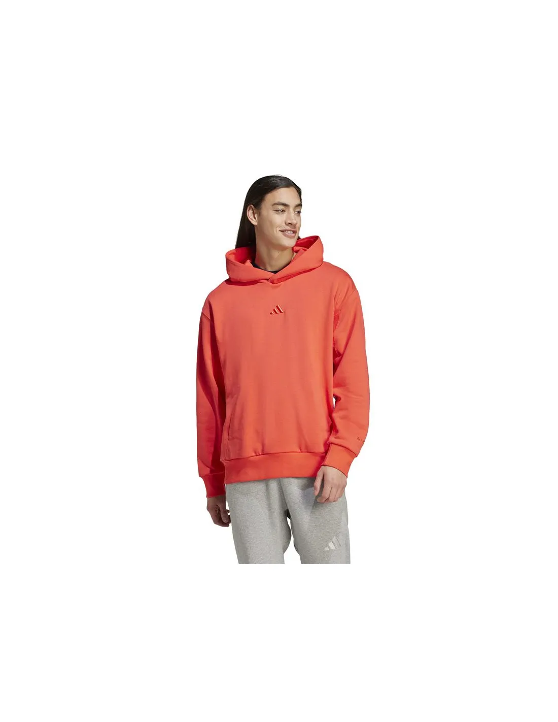 Sudadera adidas All Szn Fleece Hombre Rojo