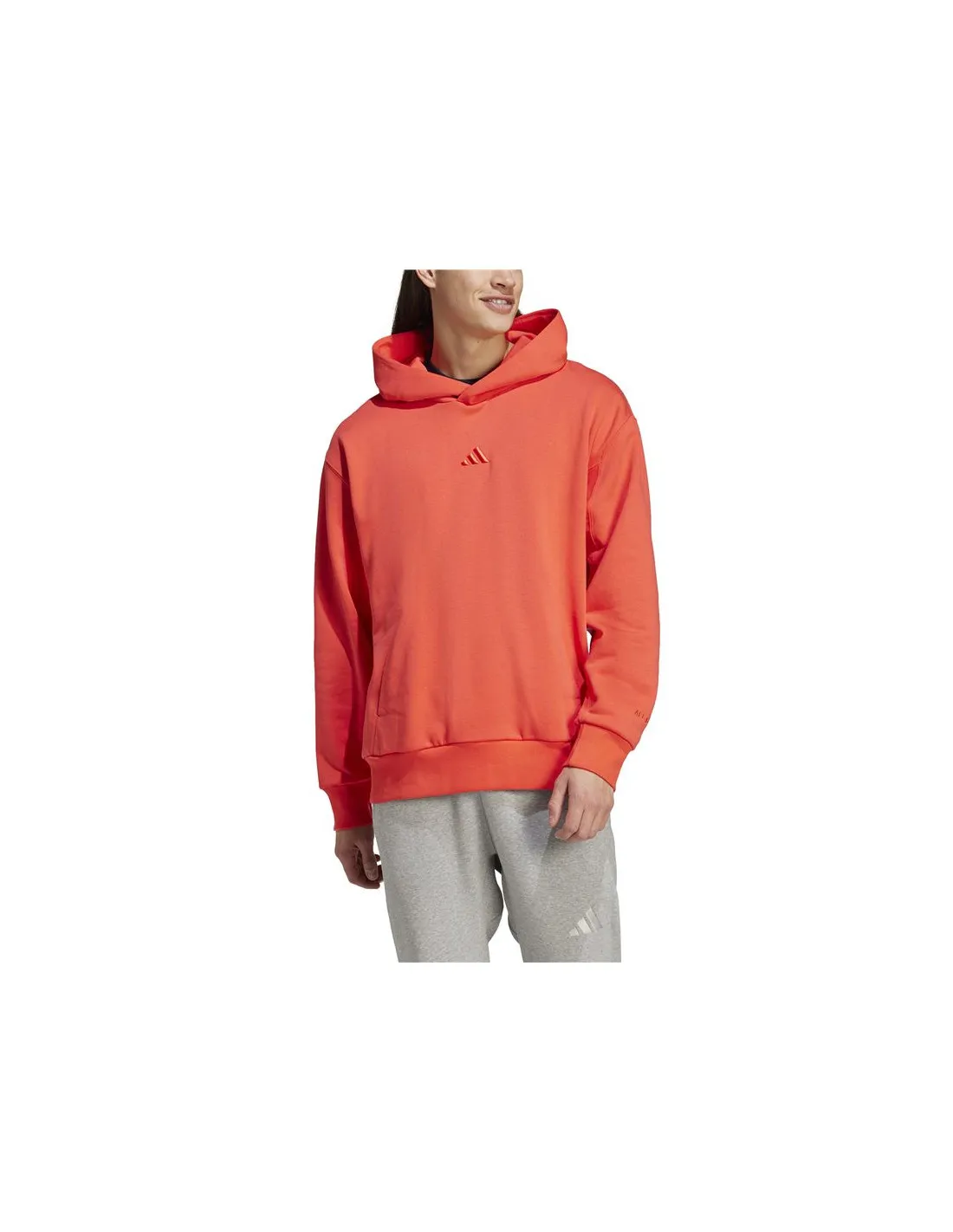 Sudadera adidas All Szn Fleece Hombre Rojo