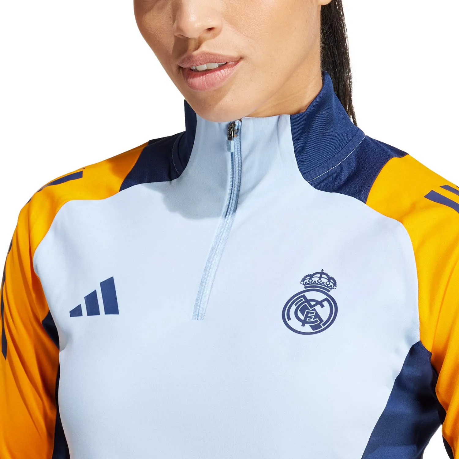 Sudadera adidas Real Madrid mujer entrenamiento