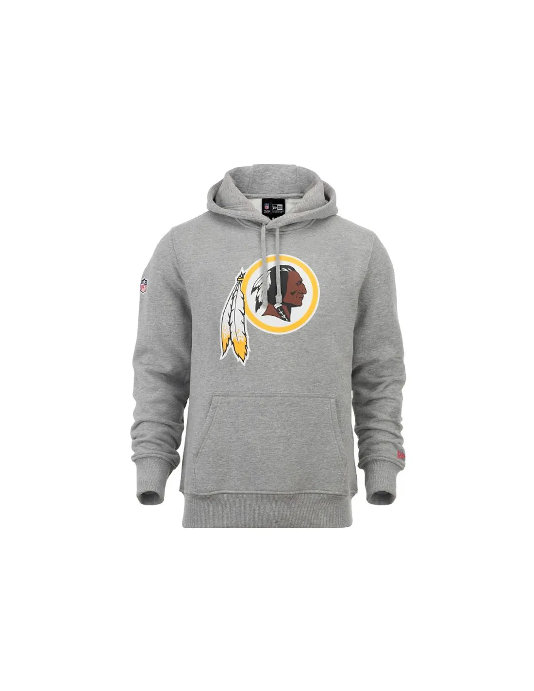 Sudadera New Era NFL Regular Washington Commanders Gris Hombre