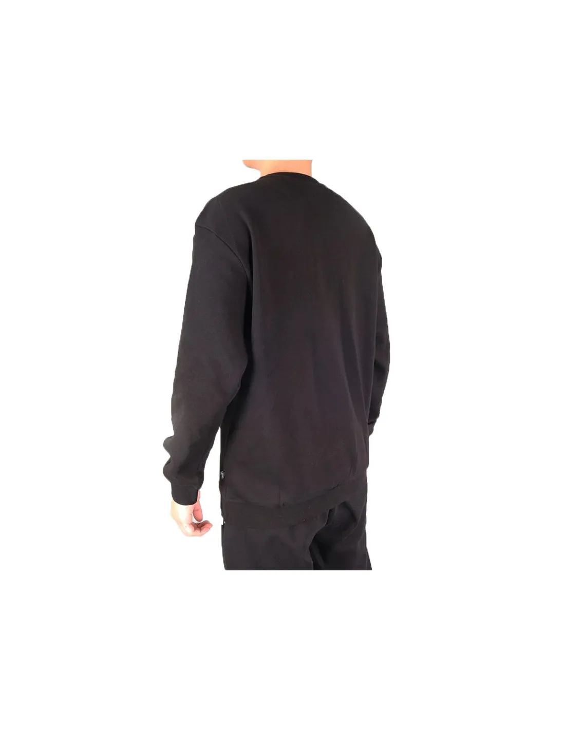 Sudadera Puma Repeat Graphic Crew negro Hombre