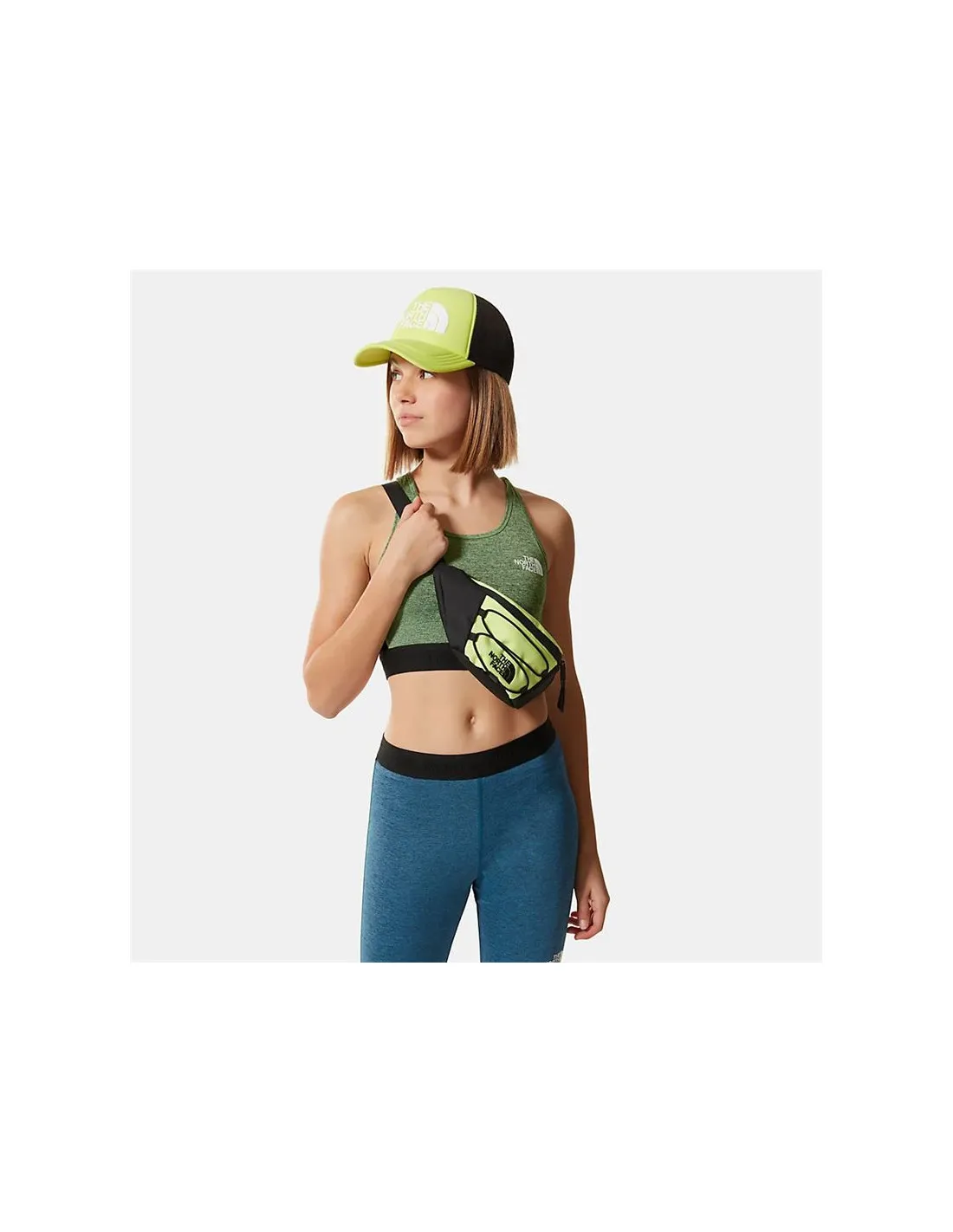 Sujetador deportivo The North Face Mountain Athletics Mujer Green