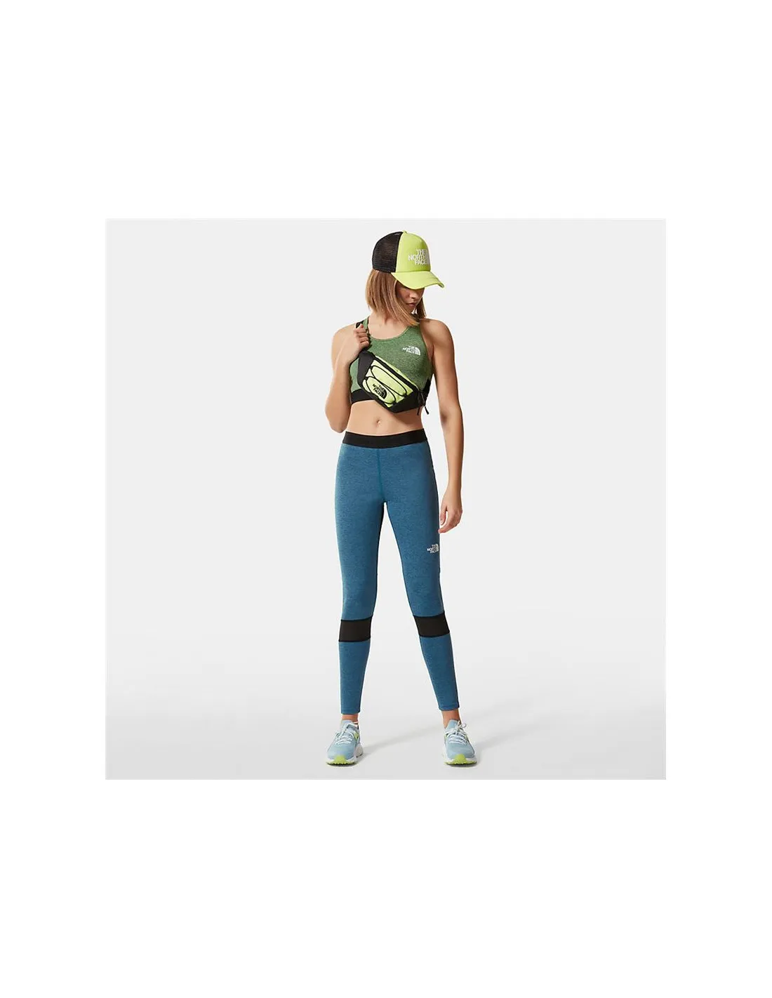 Sujetador deportivo The North Face Mountain Athletics Mujer Green