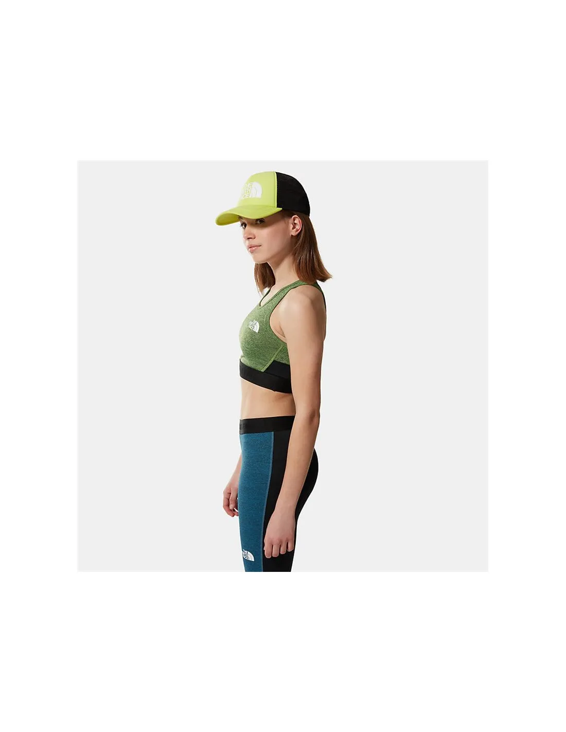 Sujetador deportivo The North Face Mountain Athletics Mujer Green