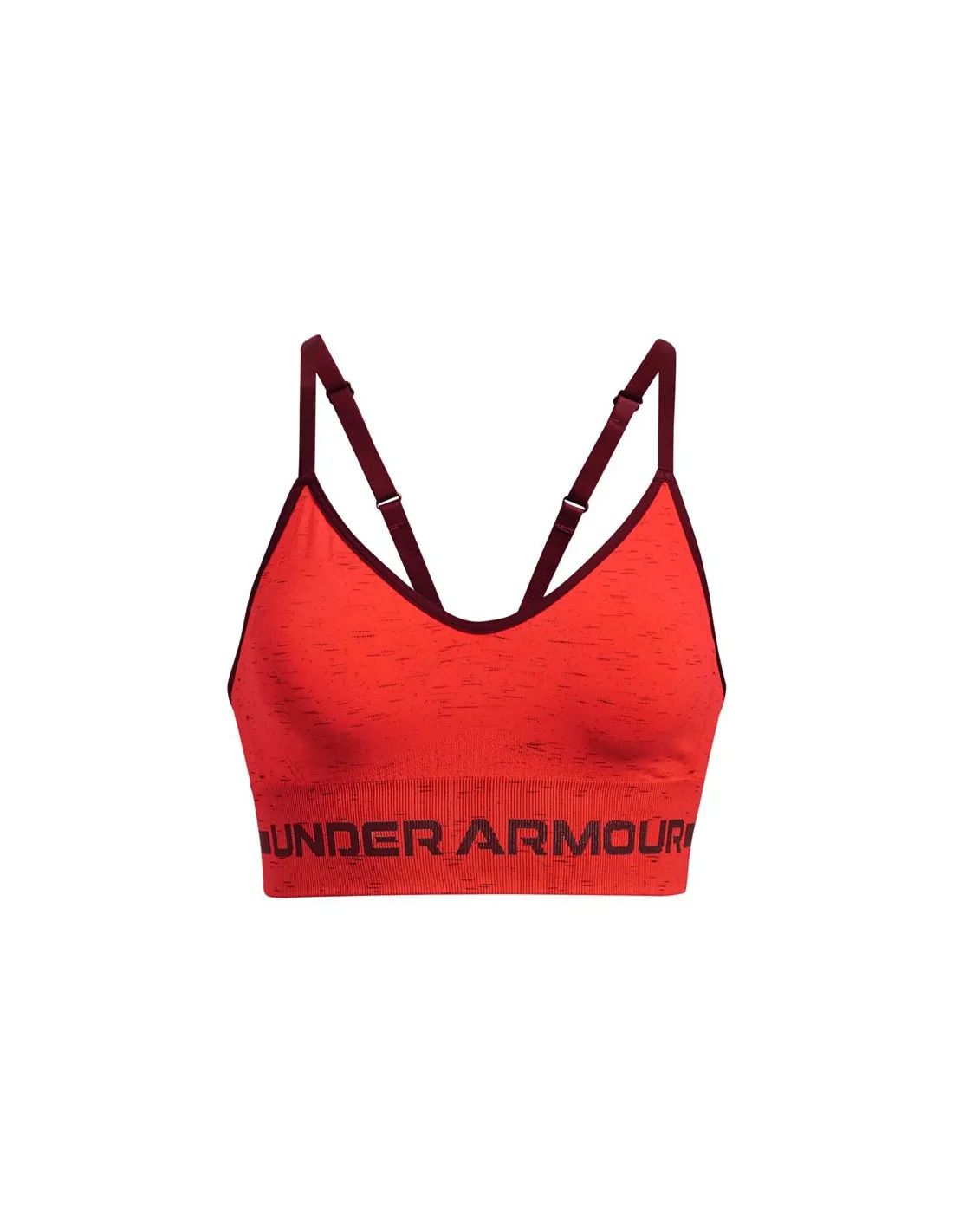 Sujetador Deportivo Under Armour Seamless Low Long Heather Mujer