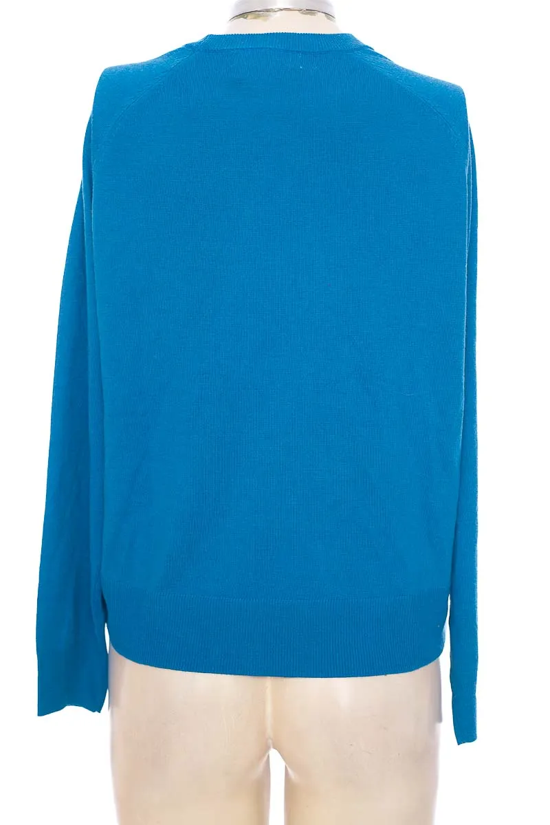 SWEATER COLOR AZUL  MNG