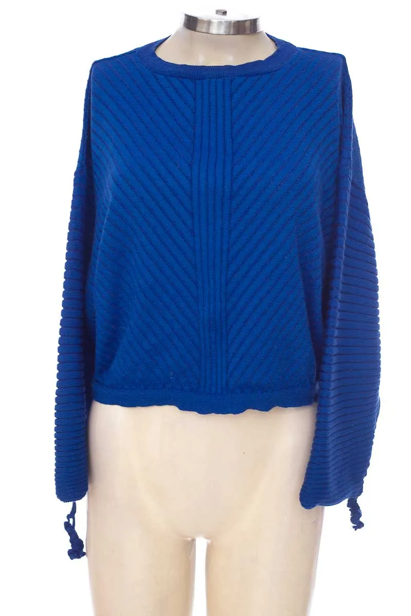 SWEATER COLOR AZUL  STRADIVARIUS