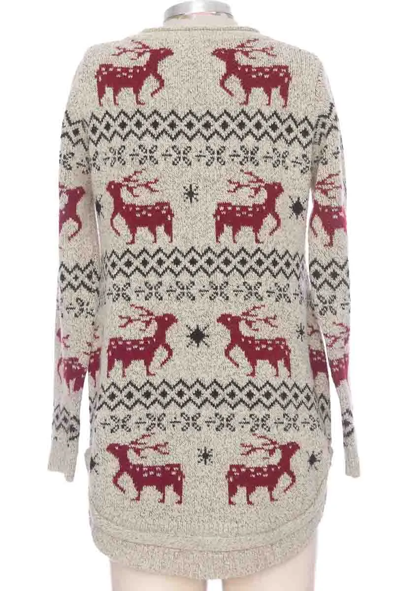 SWEATER COLOR BEIGE  SHINEFLOW