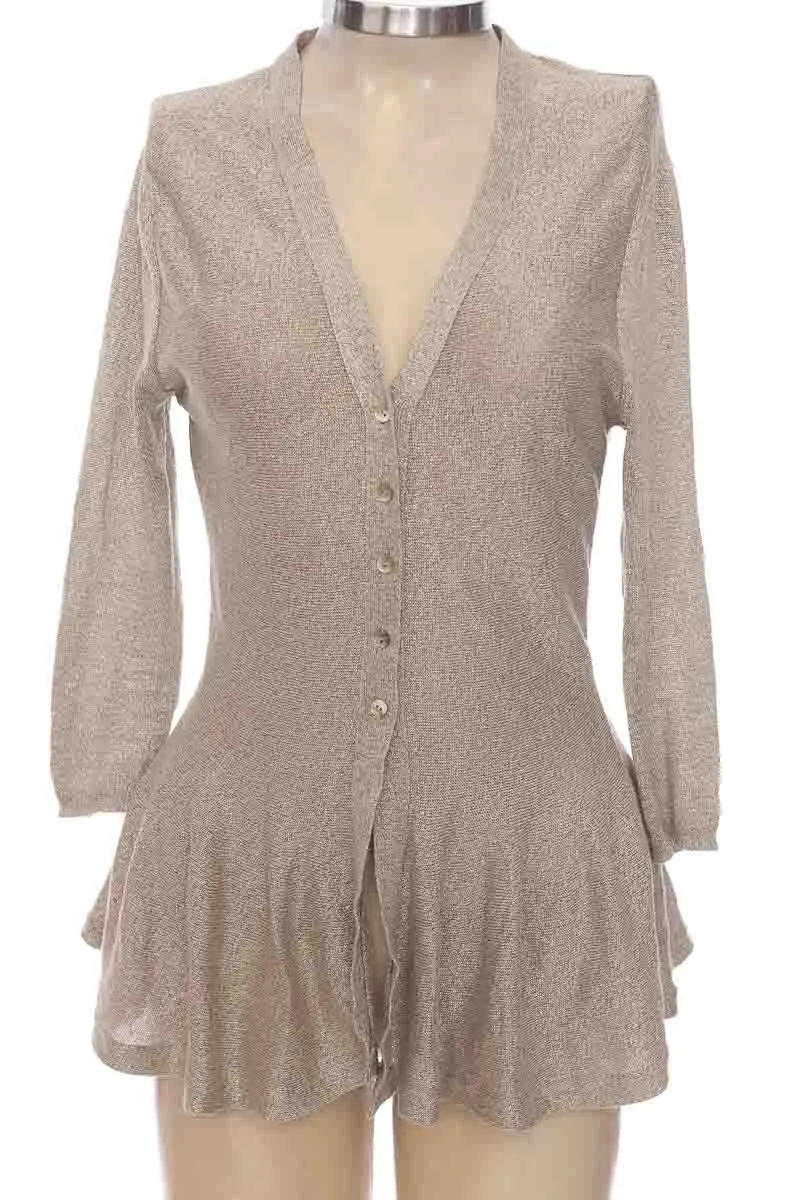 SWEATER COLOR GRIS  ZARAKNIT