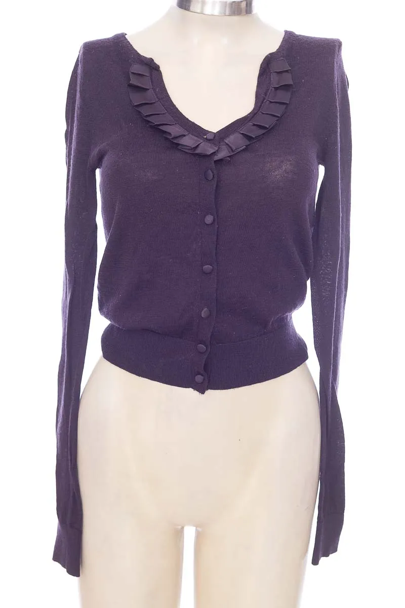SWEATER COLOR MORADO  MNG