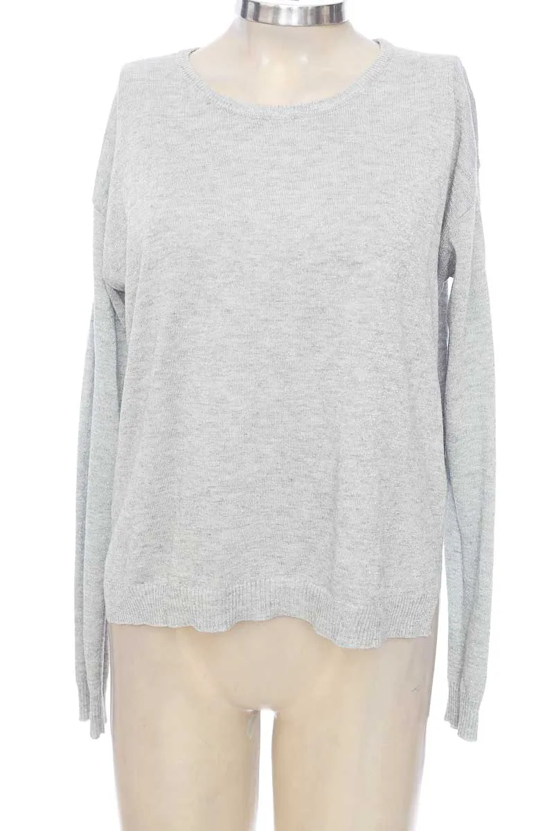SWEATER COLOR PLATEADO  SYBILLA