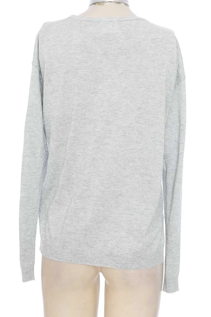 SWEATER COLOR PLATEADO  SYBILLA