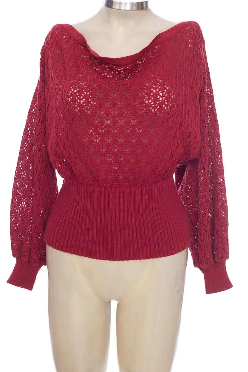 SWEATER COLOR VINOTINTO  CLOSEANDO