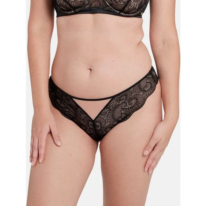 Tanga Brasileña Sans Complexe Serena 31PAK37 Noir