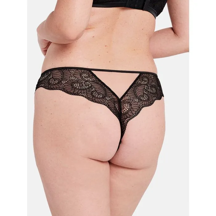 Tanga Brasileña Sans Complexe Serena 31PAK37 Noir