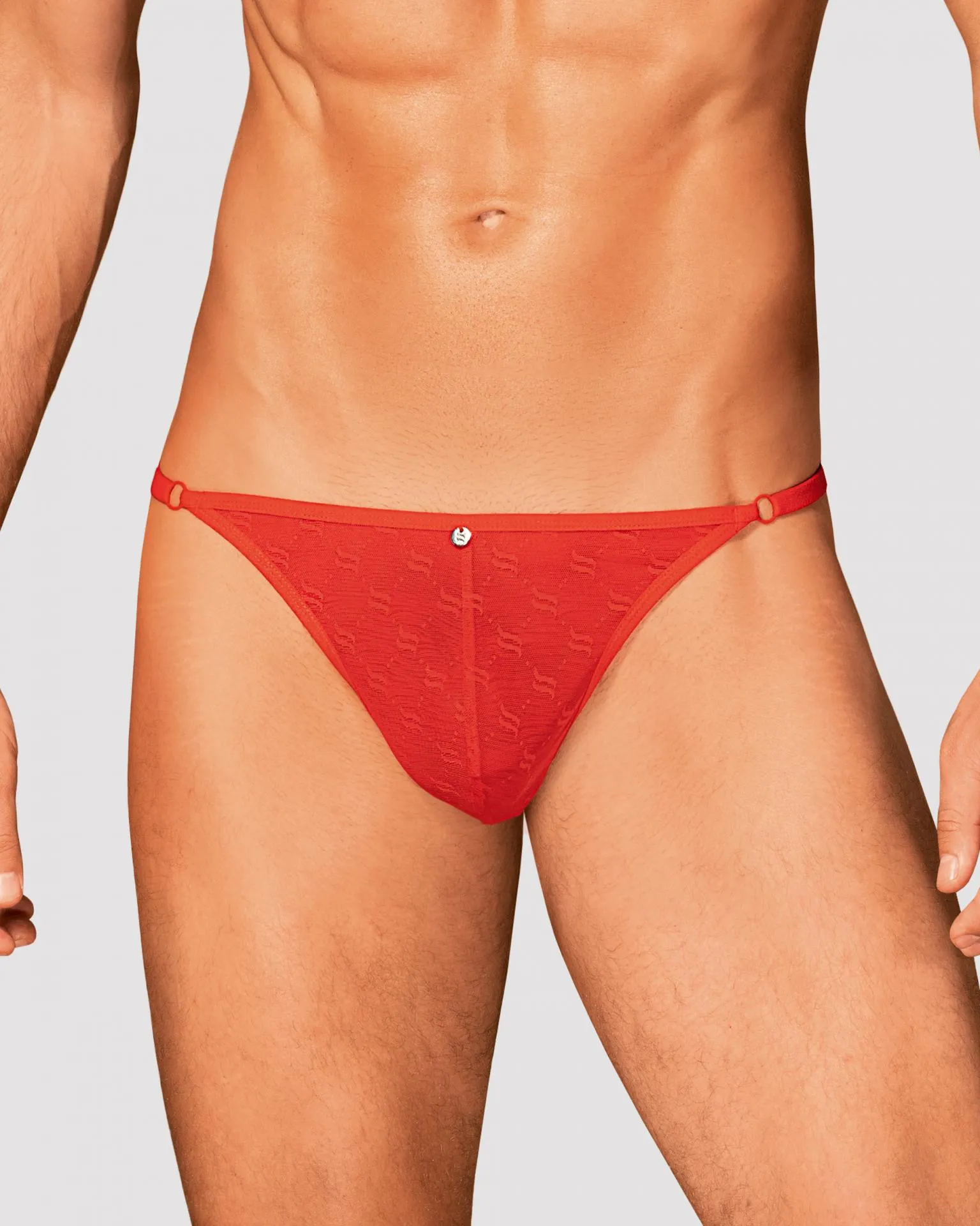 Tanga de hombre en color rojo