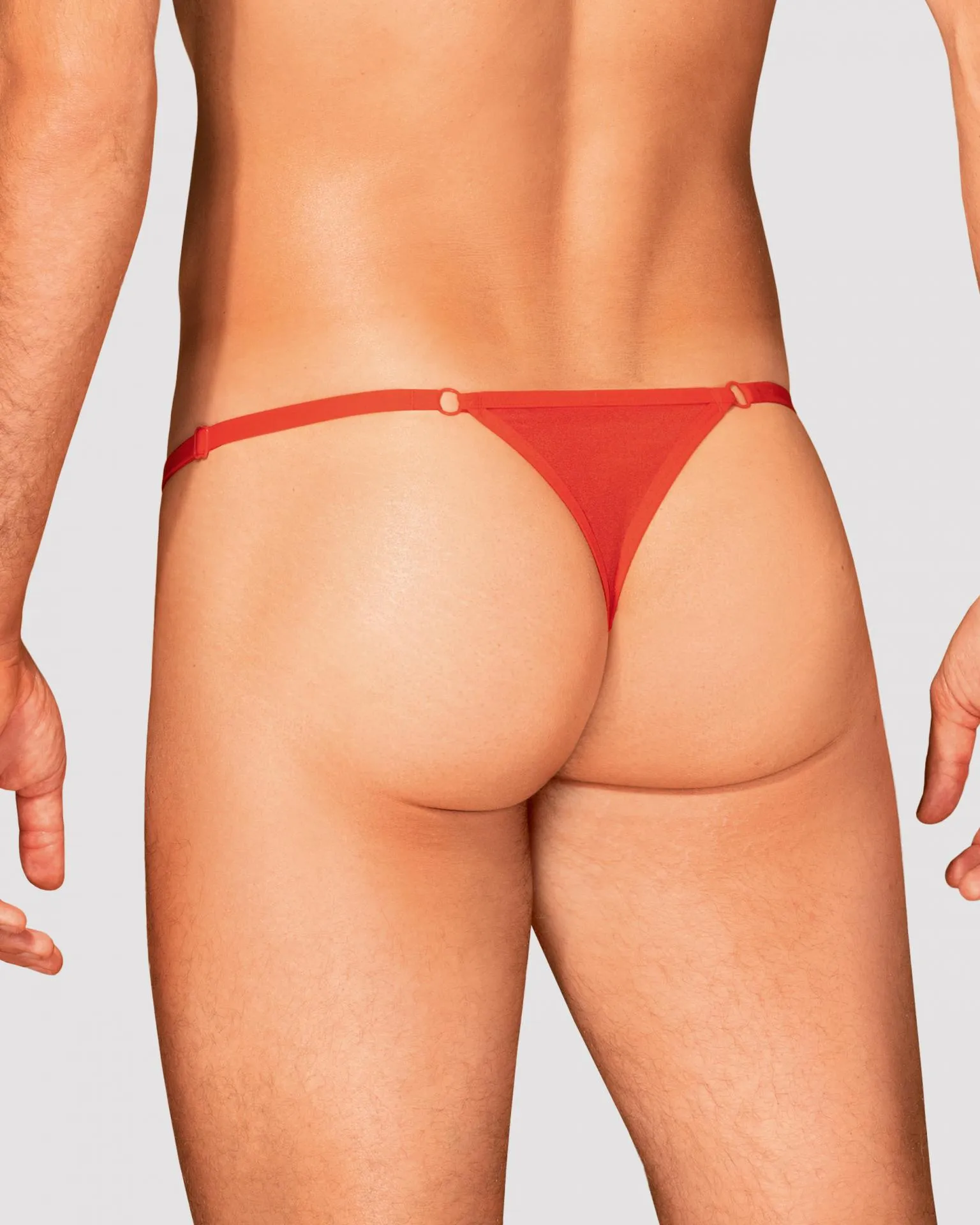 Tanga de hombre en color rojo