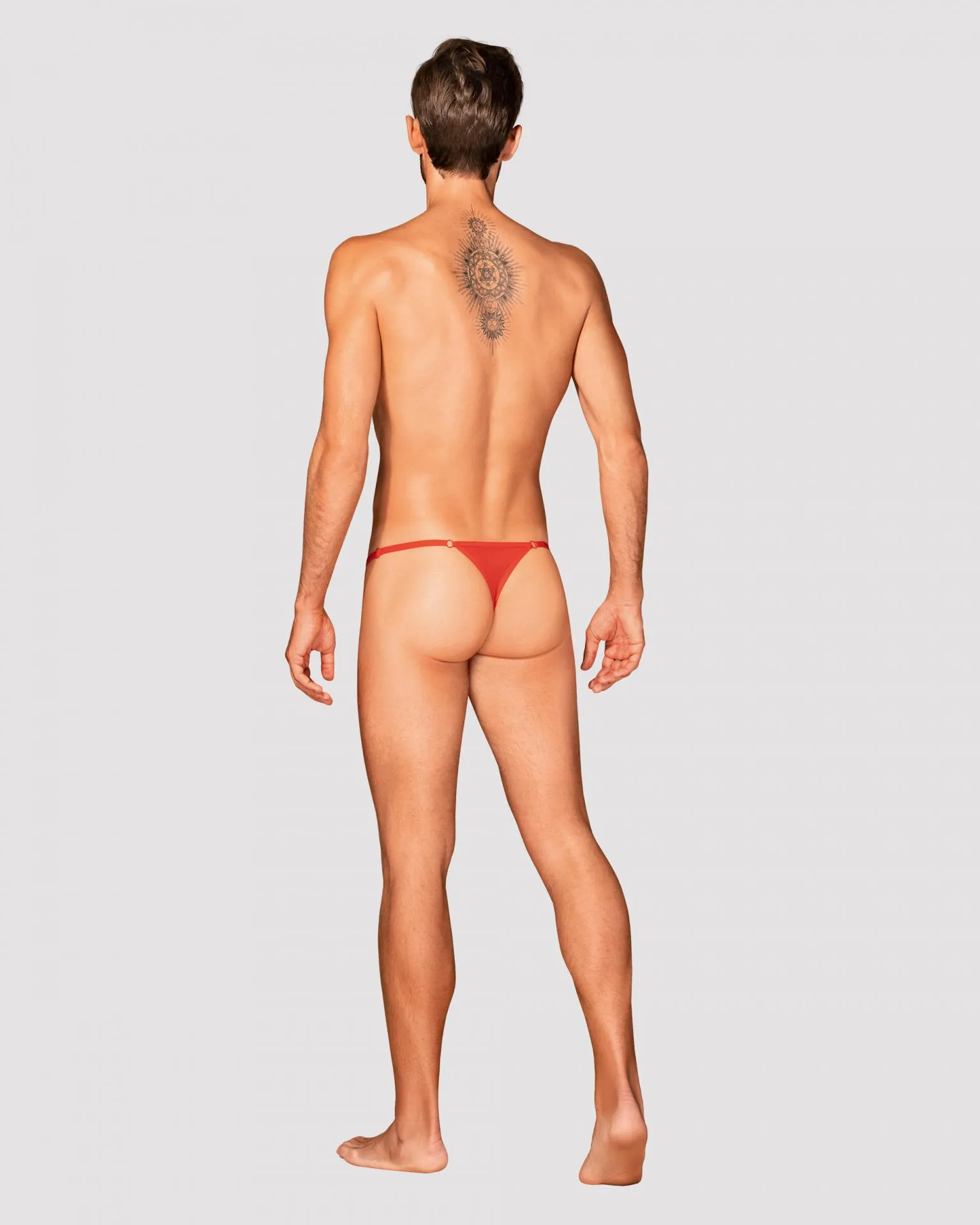Tanga de hombre en color rojo