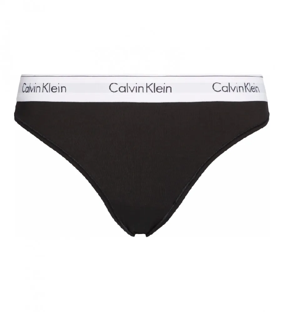 Tanga Modern Cotton Plus negro