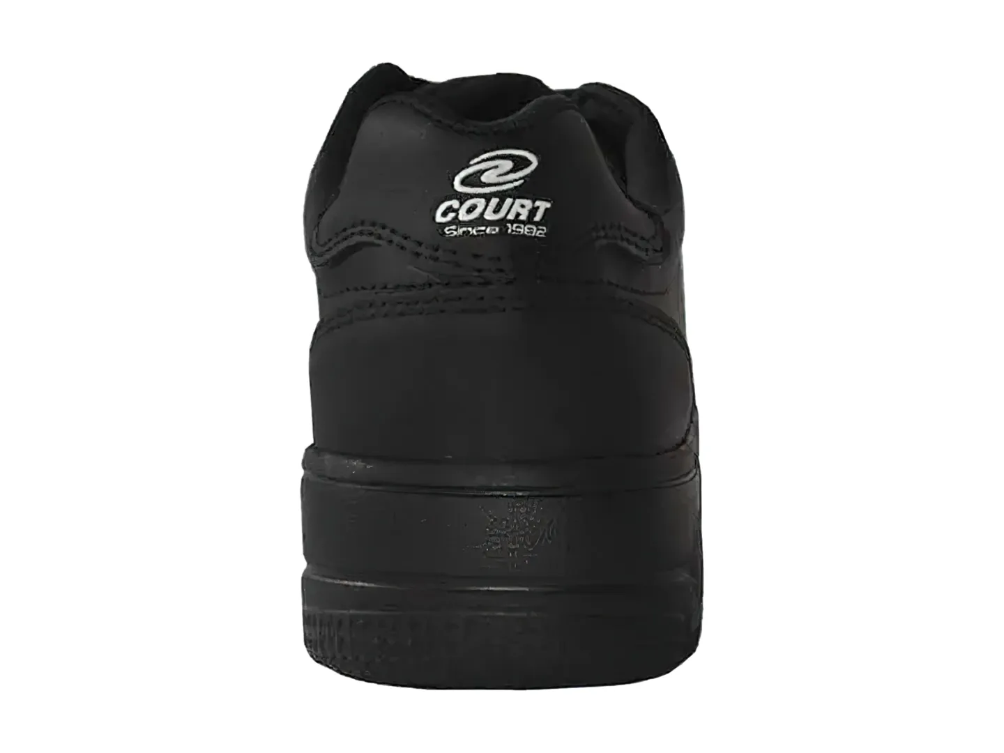 Tenis Court A2990p Negro Para Niño