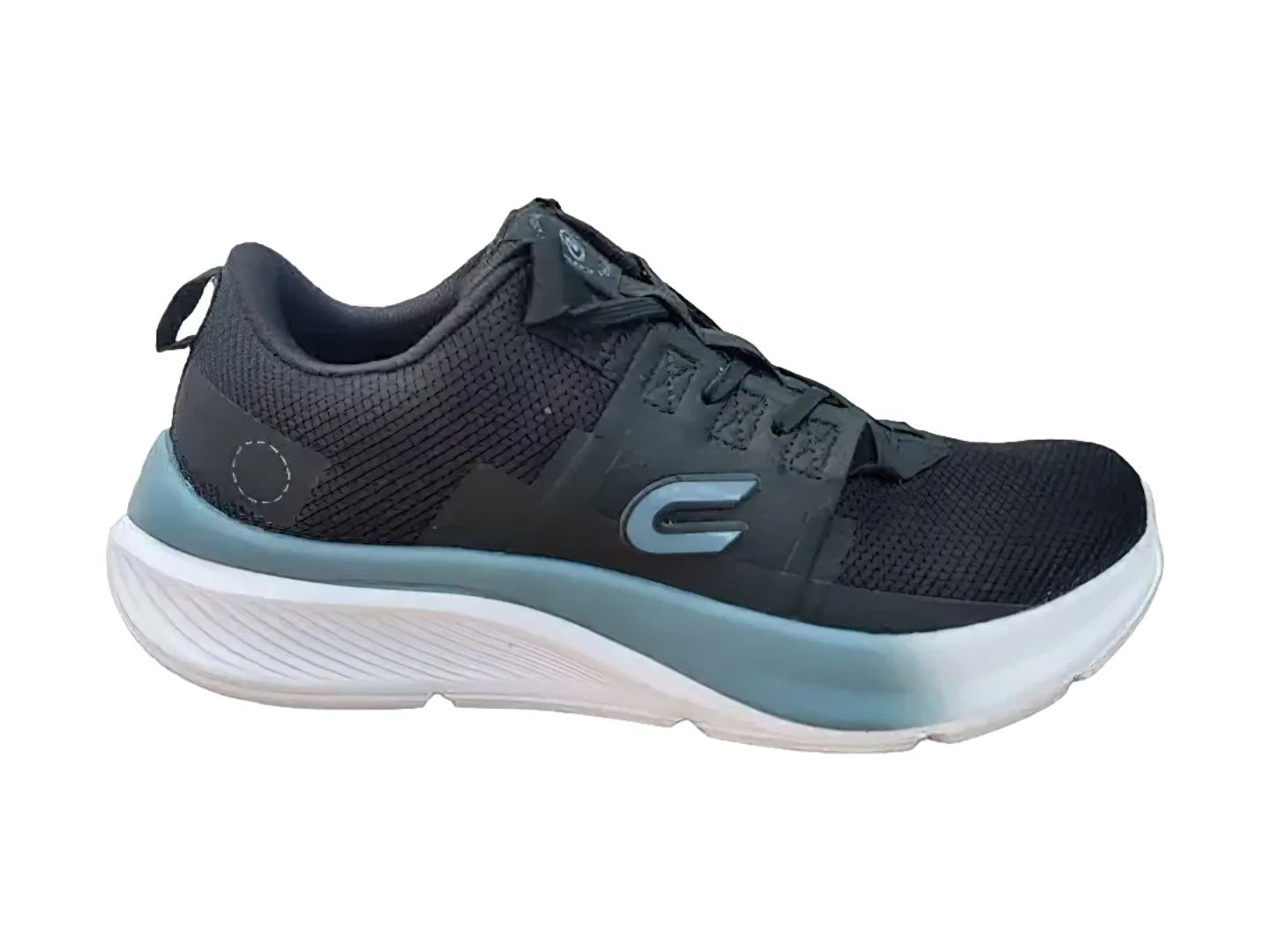 Tenis Court A7904t Negro Para Niño