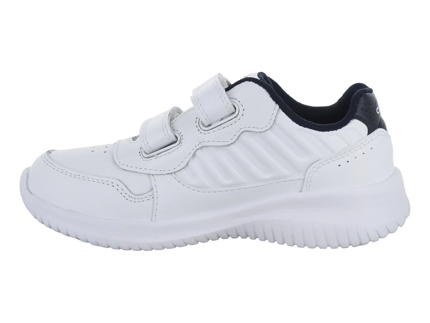 Tenis Escolares Court A3974n Blanco Para Niño