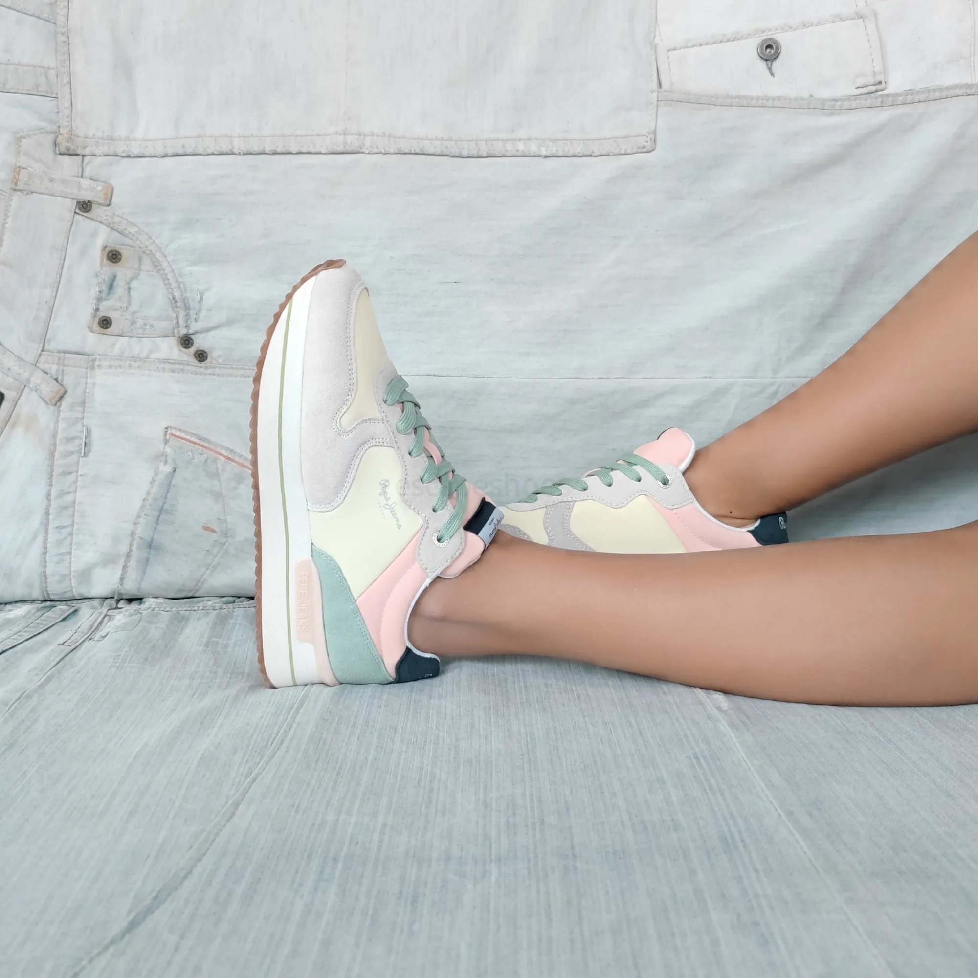 Tenis PEPE JEANS Rusper Sweet Pastel PLS31477 001