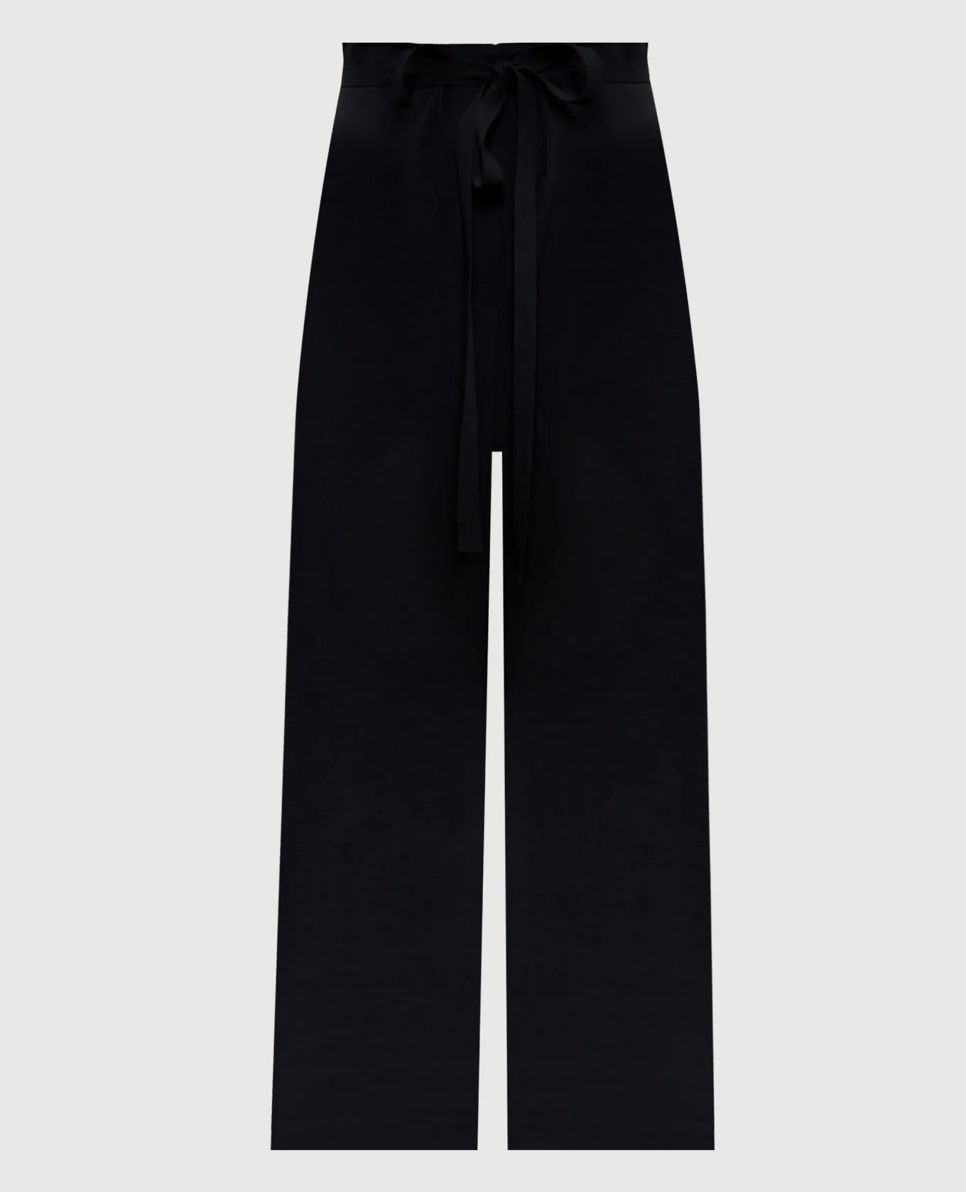 Toteme Black pants with linen