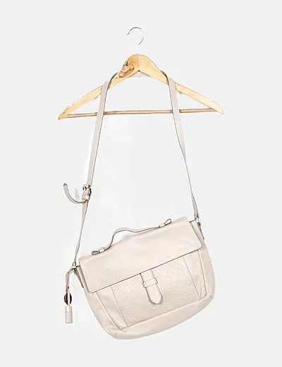 Tous Bolso beige monogram
