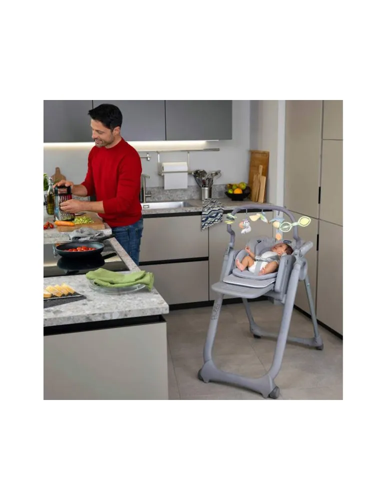 TRONA POLLY MAGIC RELAX GREY MELANGE CHICCO