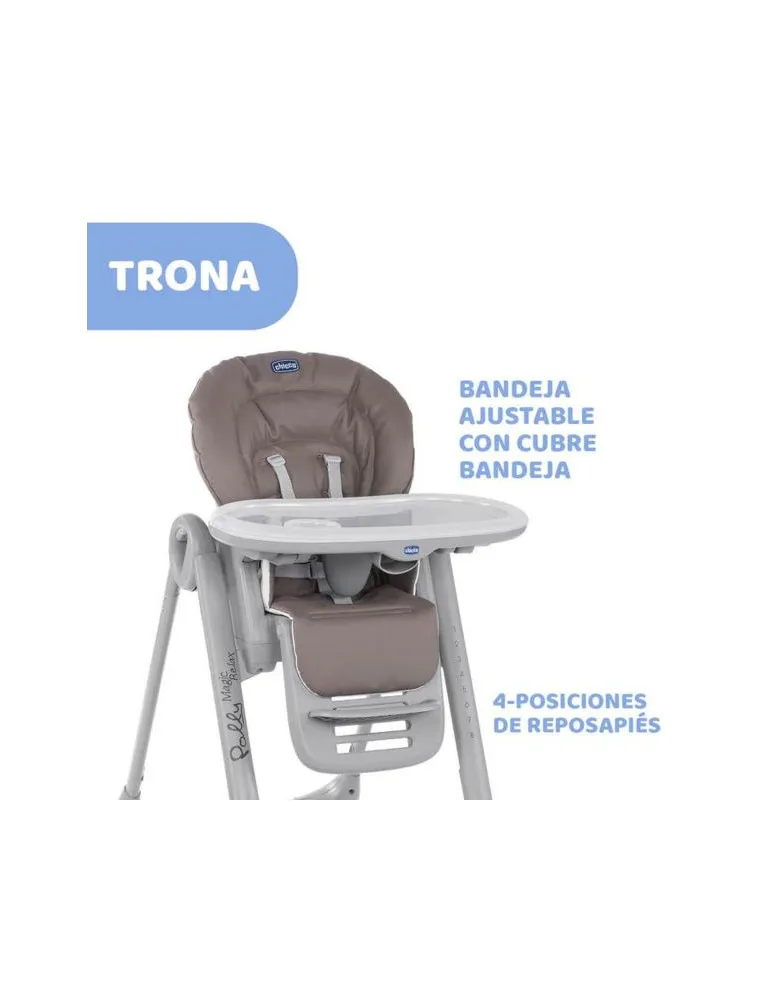 TRONA POLLY MAGIC RELAX GREY MELANGE CHICCO