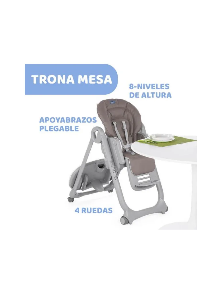 TRONA POLLY MAGIC RELAX GREY MELANGE CHICCO