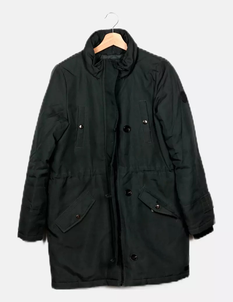 Vero Moda Abrigo verde casual