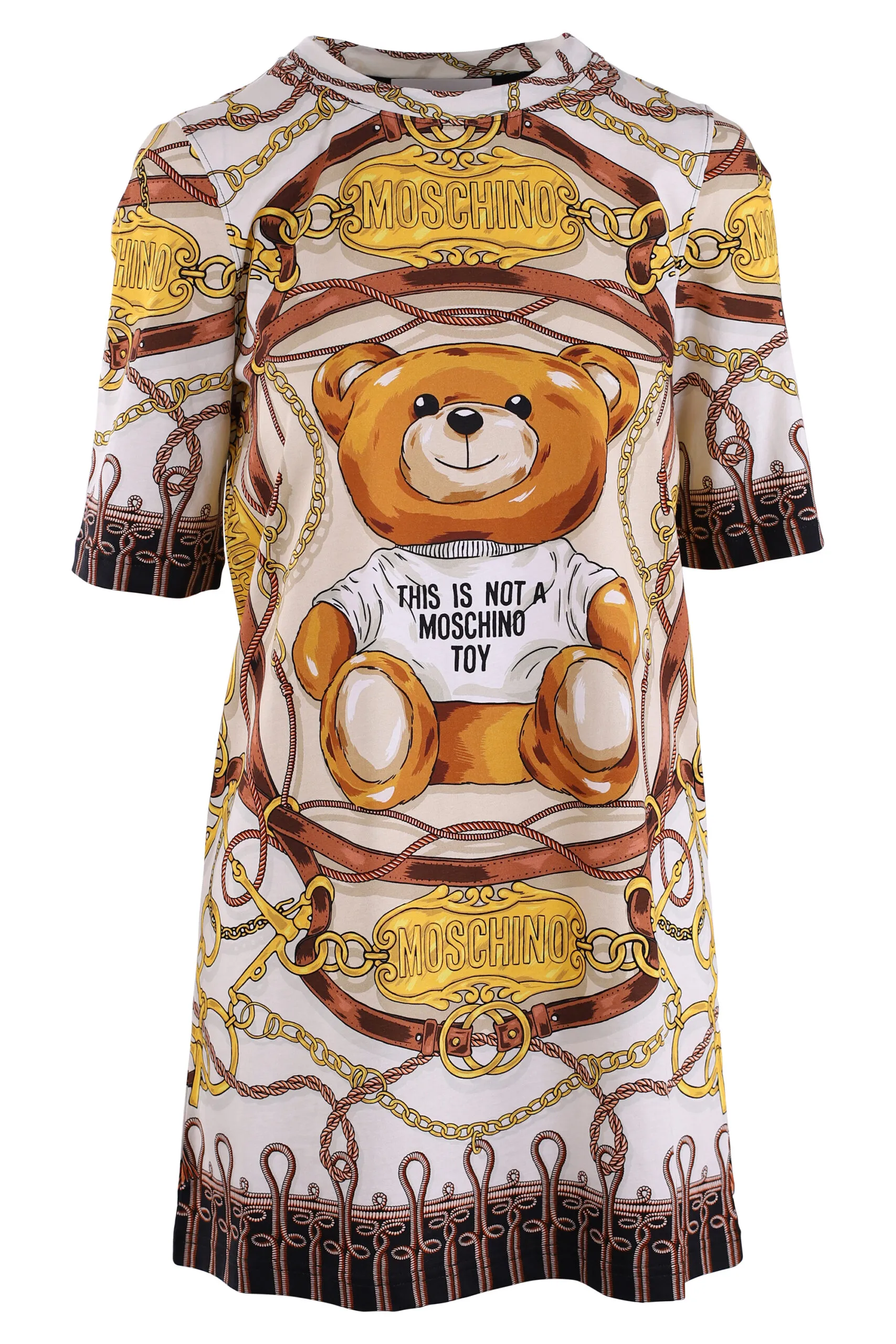 Vestido barroco con oso