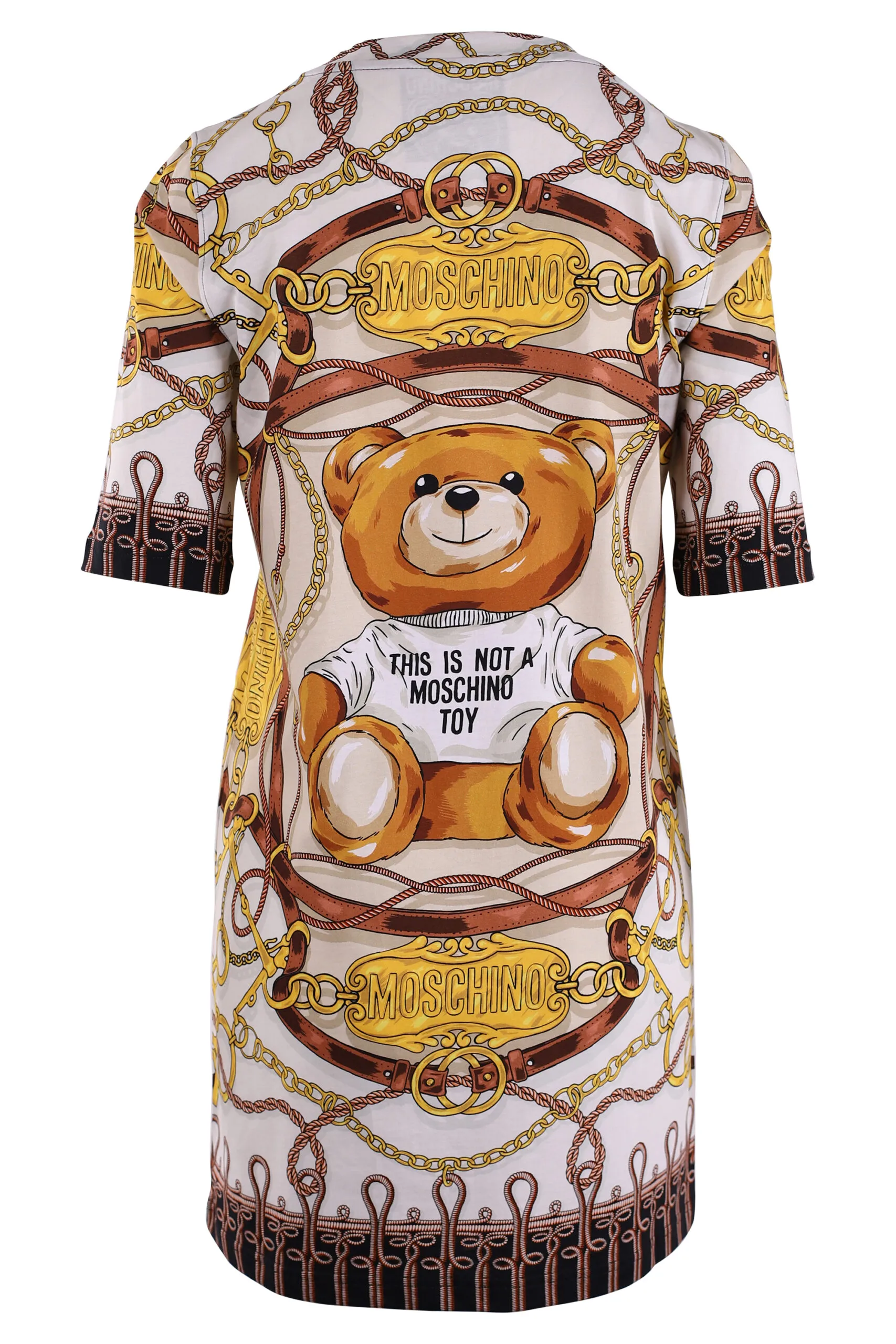 Vestido barroco con oso