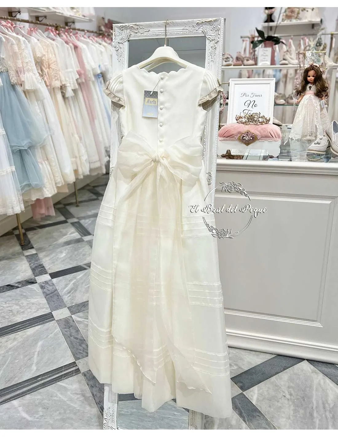 Vestido Comunión Marfil Marla Comuniones