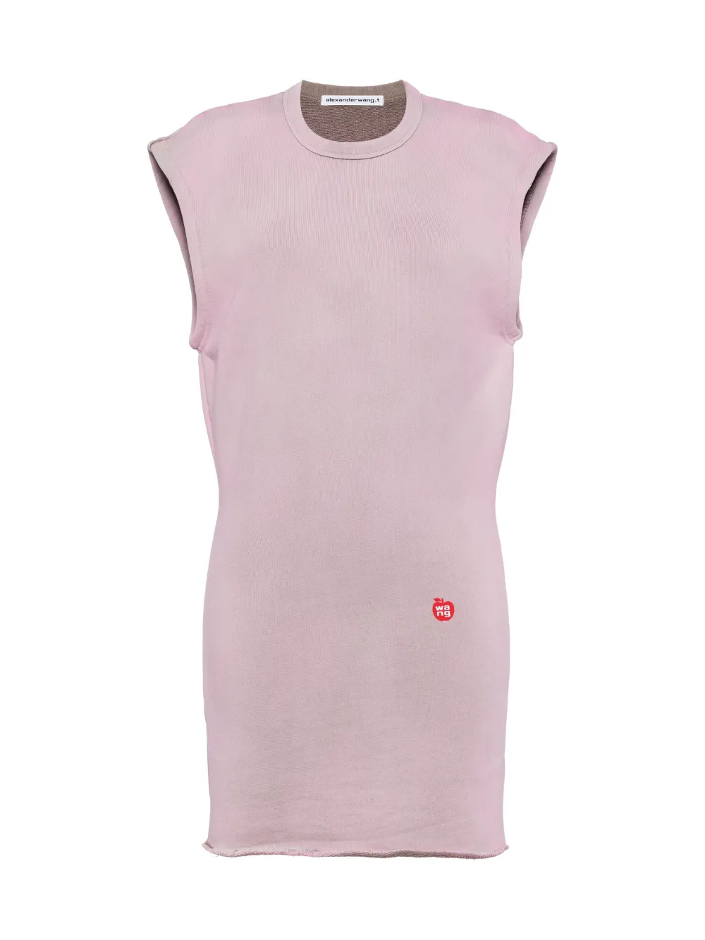 Vestido corto con logo
