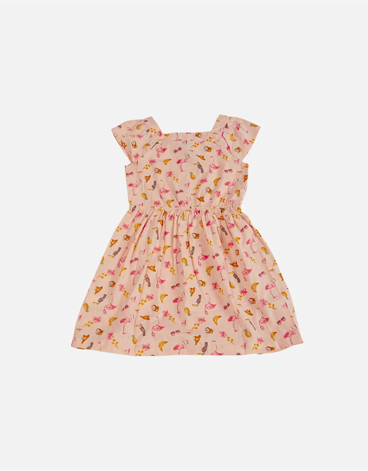 Vestido slim fit rosa pd