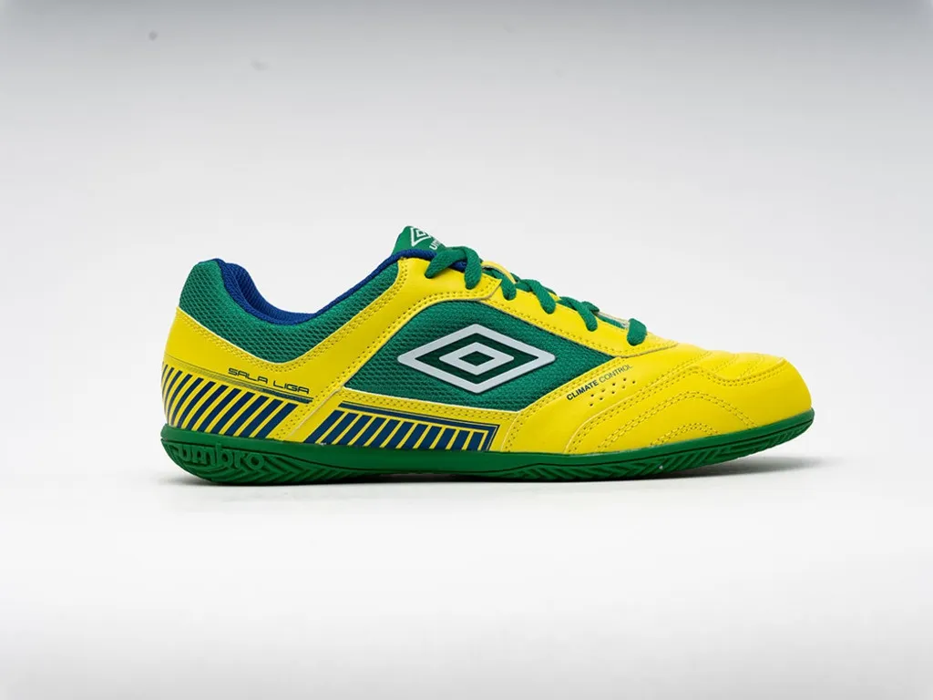 Zapatilla de Fútbol Sala Umbro Sala Liga II Yellow / Green / White