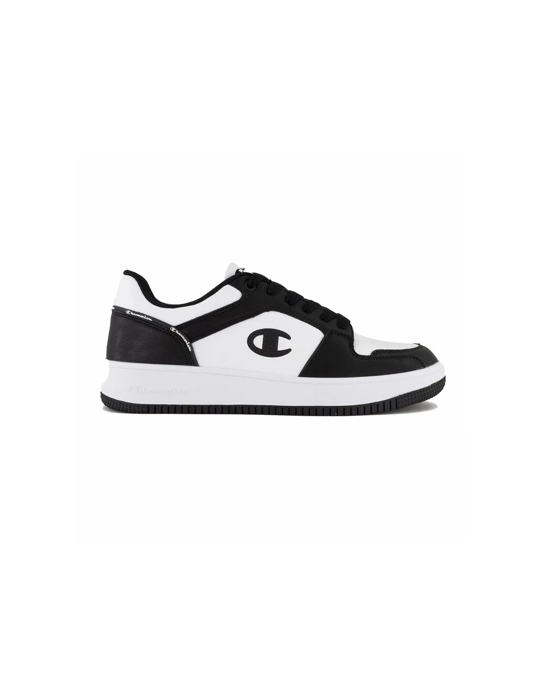 Zapatillas Champion Rebound 2.0 Low Low Cut Hombre Blanco Negro