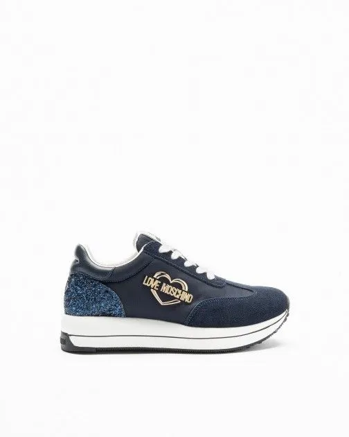 Zapatillas Love Moschino JA15074G1I Azul