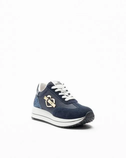 Zapatillas Love Moschino JA15074G1I Azul