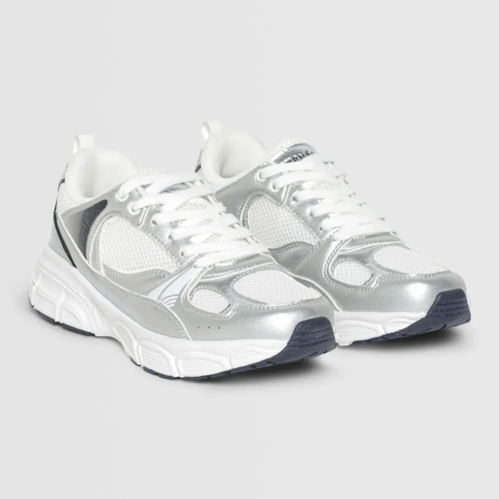 Zapatillas Urbanas Hypnotic Para Mujer Cromo Plateado