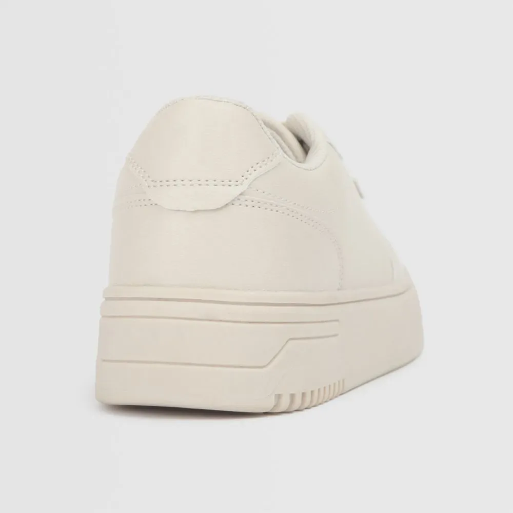 Zapatillas Urbanas Hypnotic Para Mujer Plainplat Beige